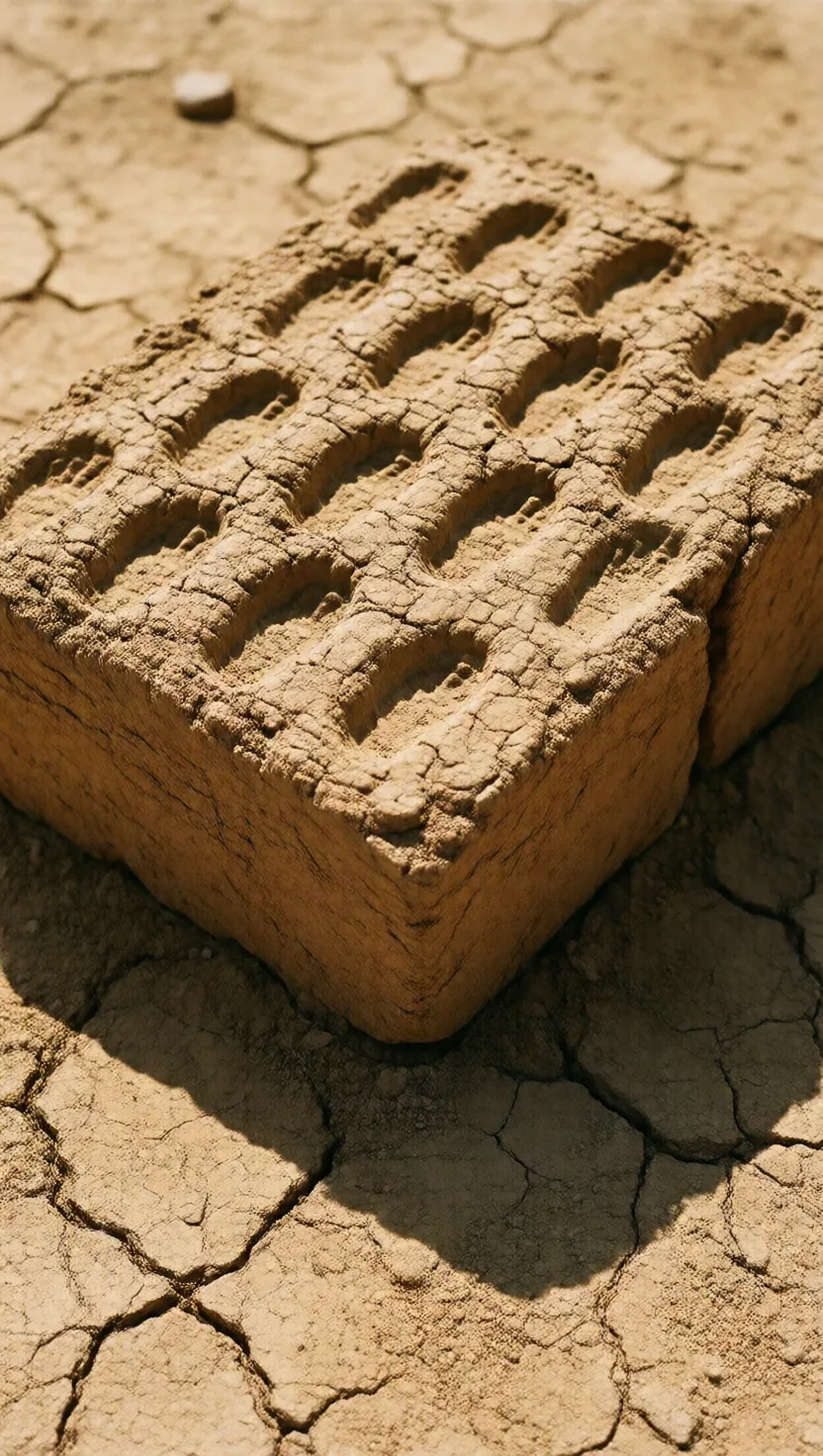 The oldest bricks still show the maker's thumbprints