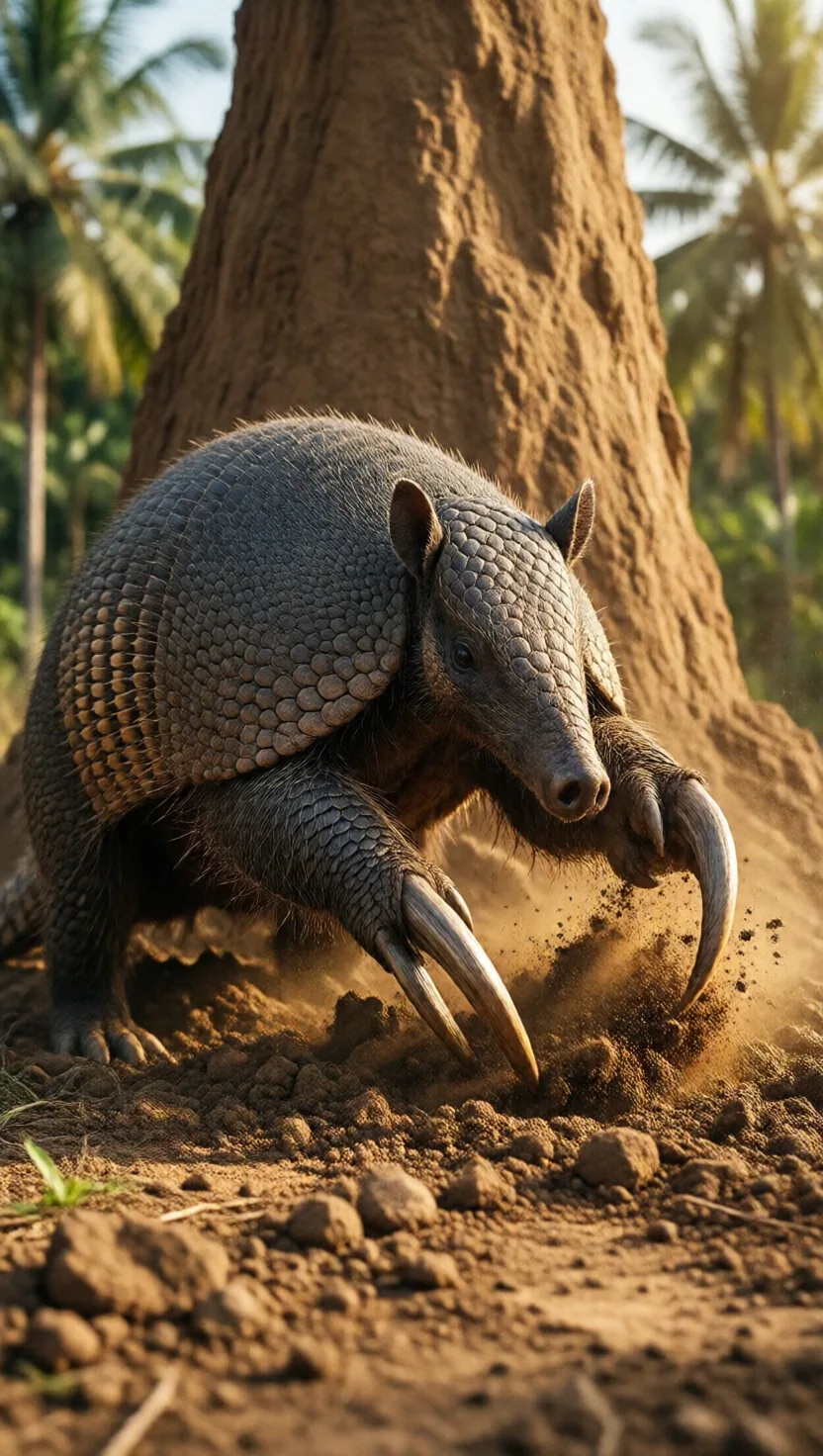 It wields the largest claw of any living mammal