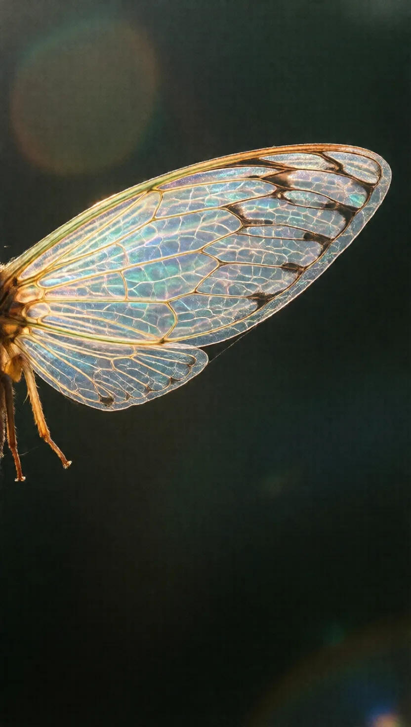Its wing is a bed of nails for bacteria