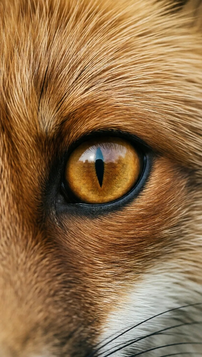 It's a dog with a cat's eyes