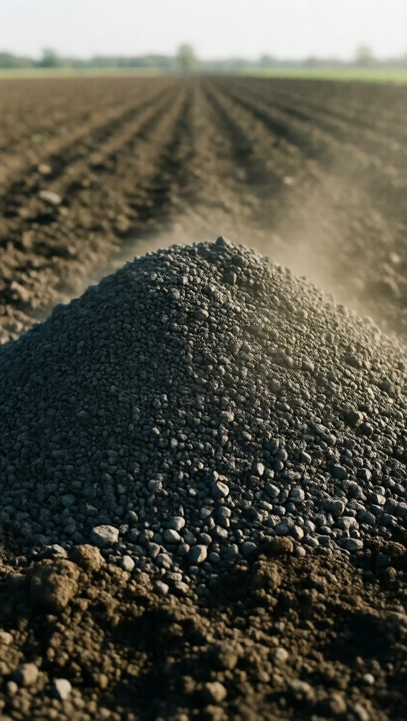 Crushed and spread, it pulls carbon from the air