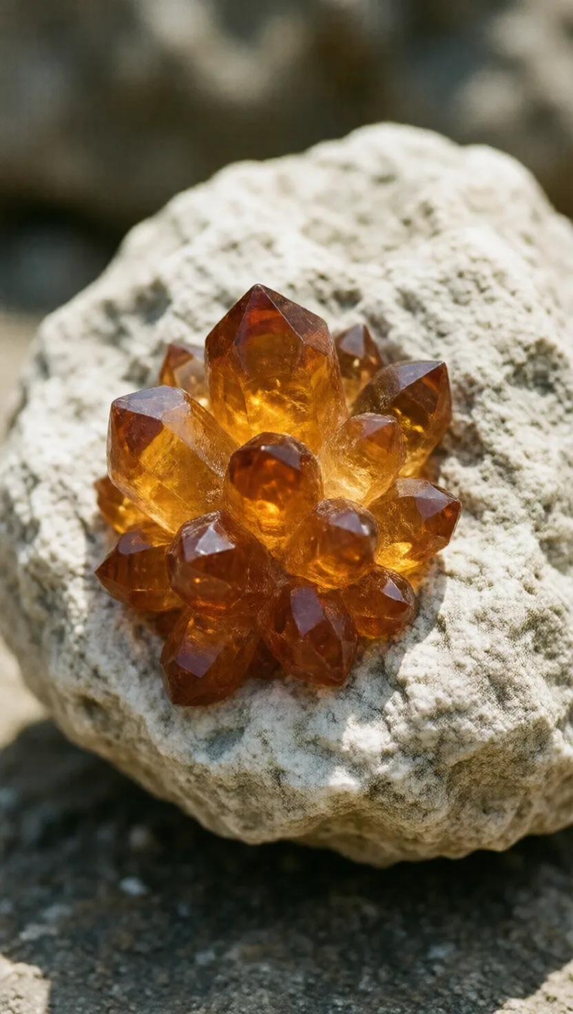 Sherry topaz bleaches to clear in a day