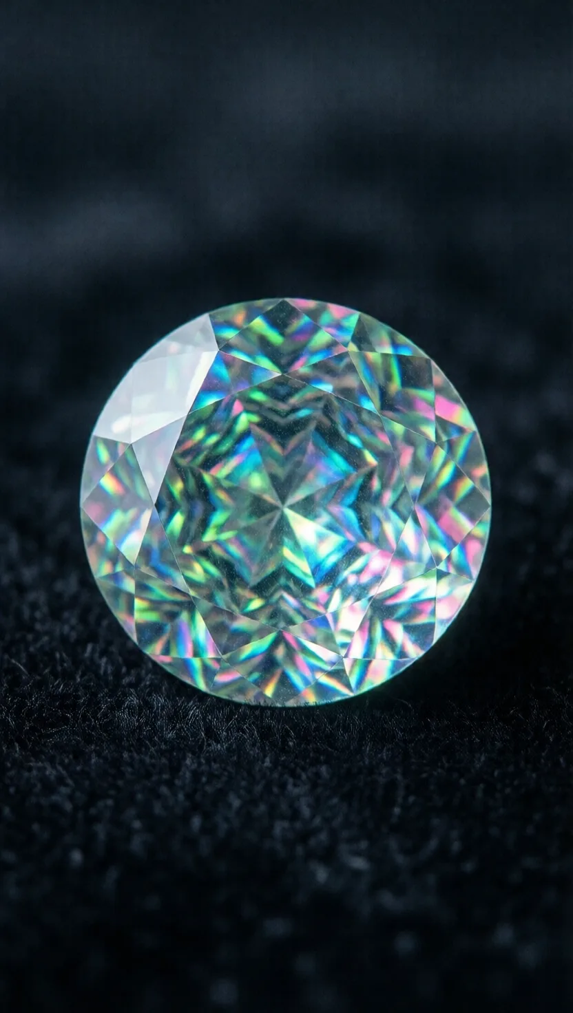 The rainbow topaz is a coated trick
