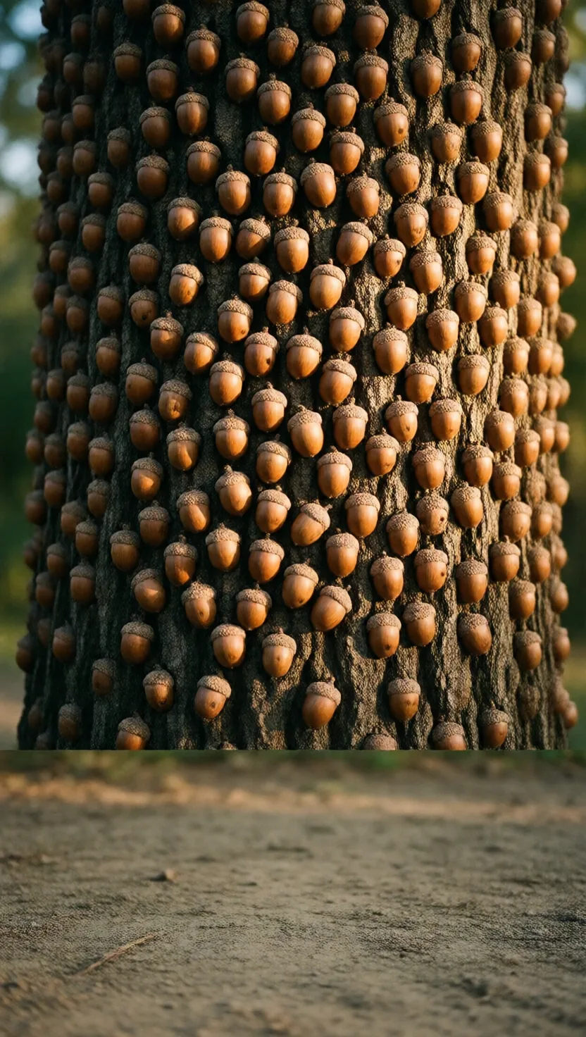 One tree, fifty thousand acorns