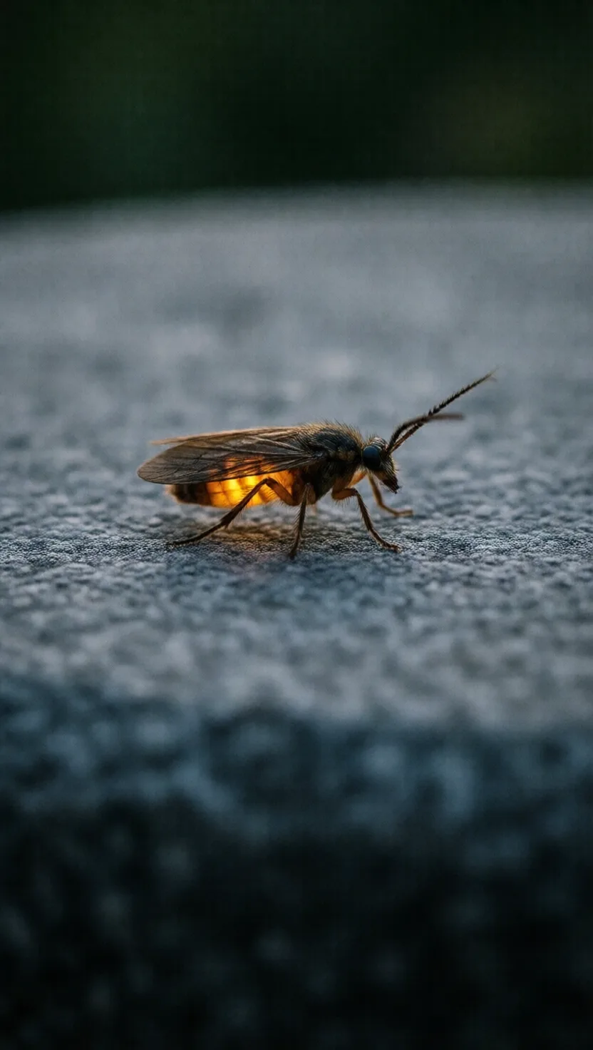 Half a firefly can kill a lizard