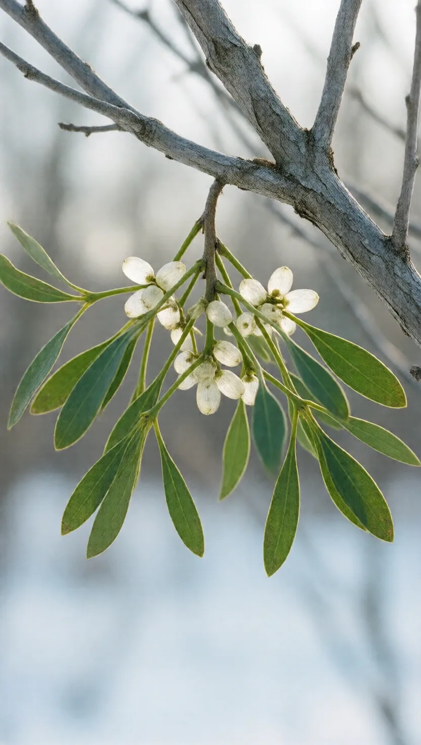 The word 'mistletoe' means 'dung twig'