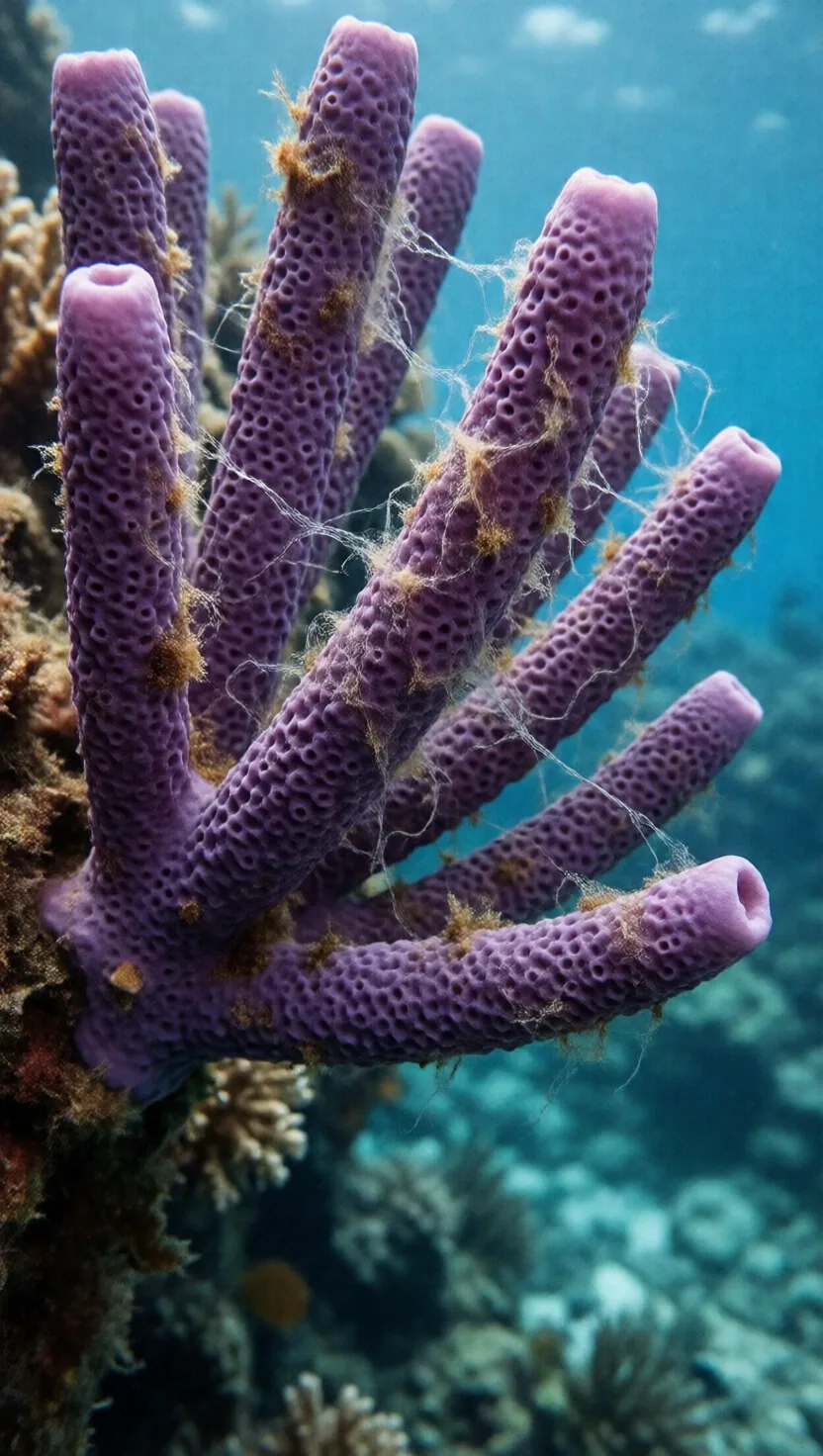 Las esponjas estornudan a cámara muy lenta
