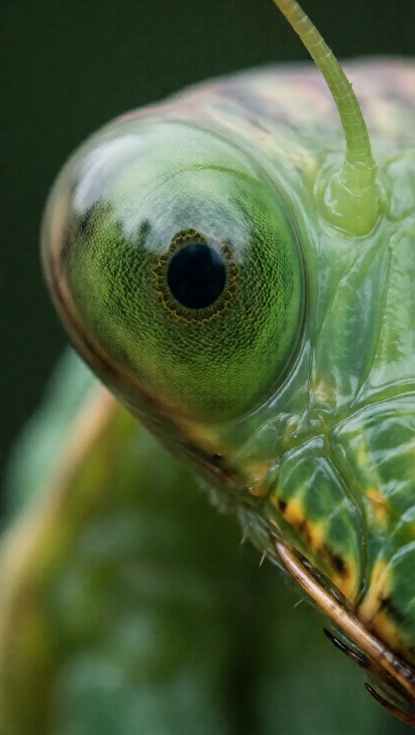 That dark 'pupil' watching you is an illusion