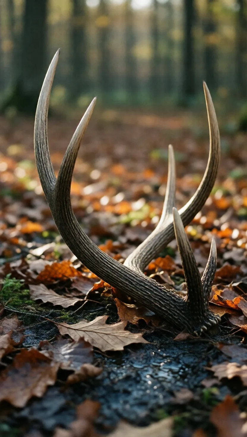 Deer throw away their antlers every year