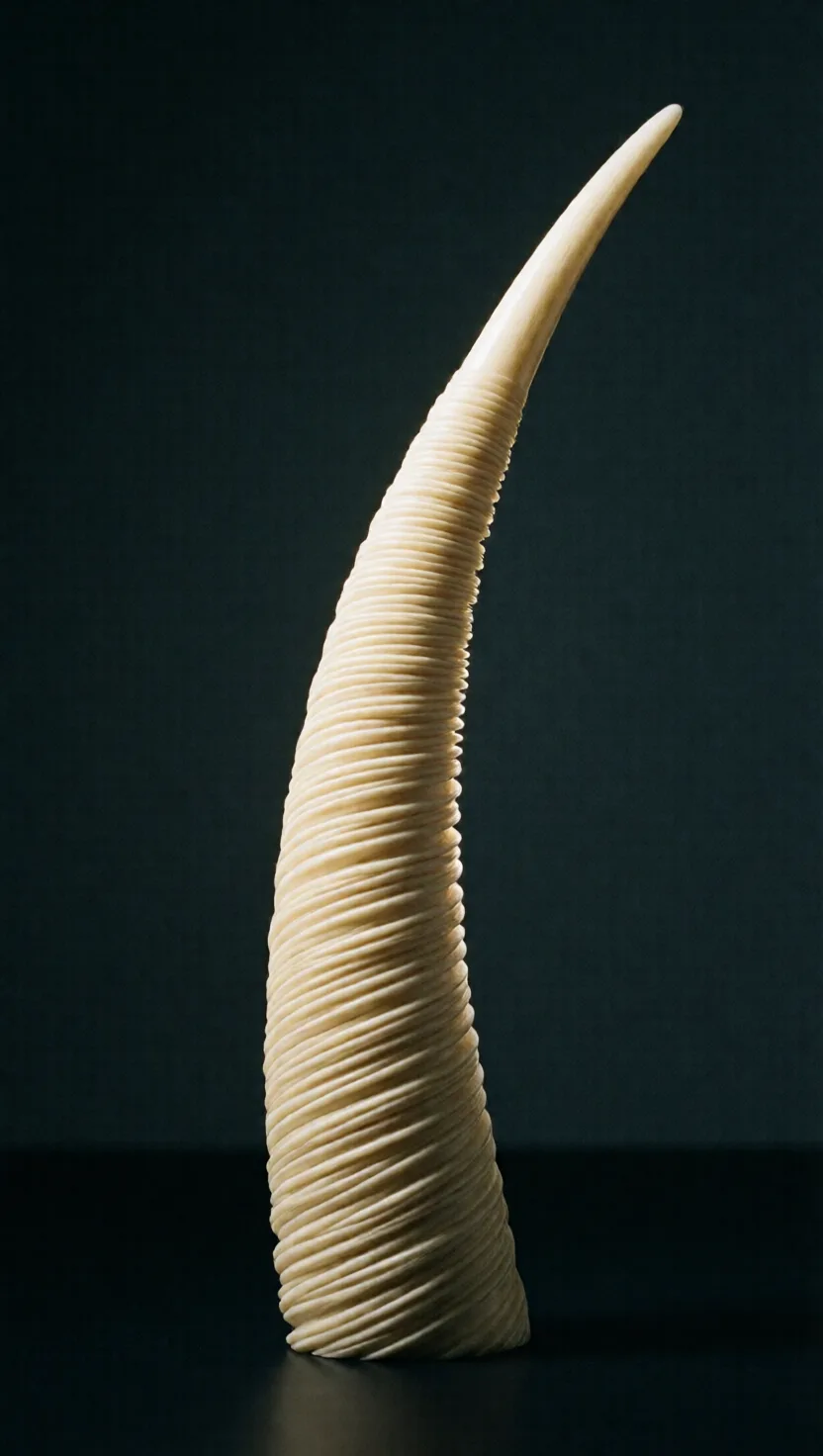 The unicorn's horn is really a single tooth