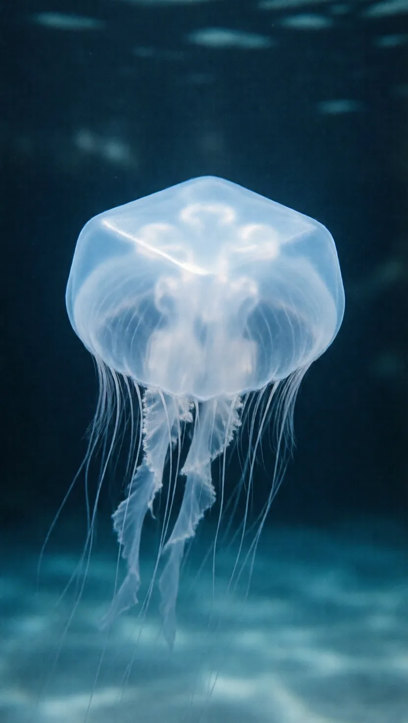 This brainless jellyfish has 24 eyes