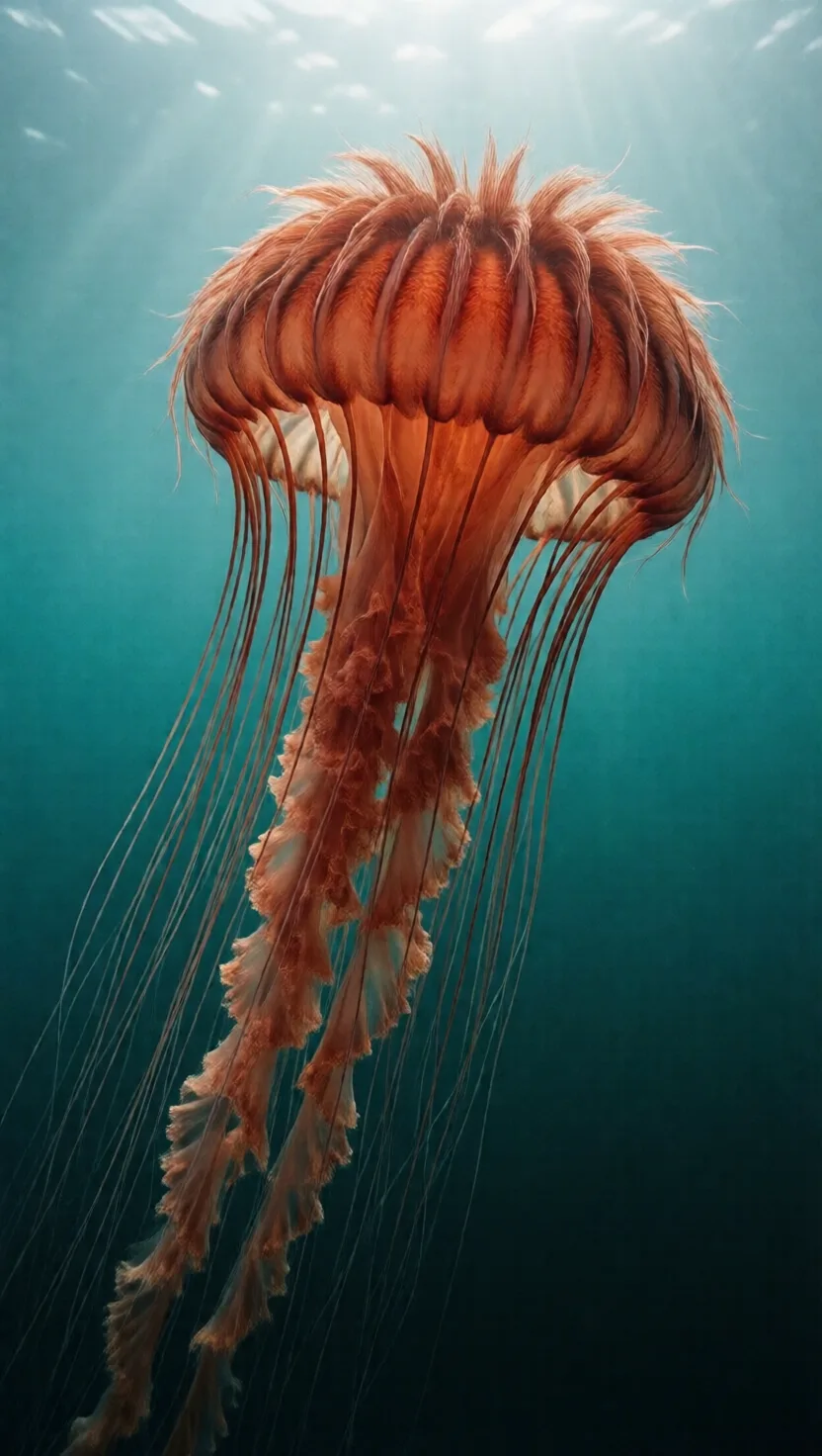 One jellyfish can be longer than a blue whale