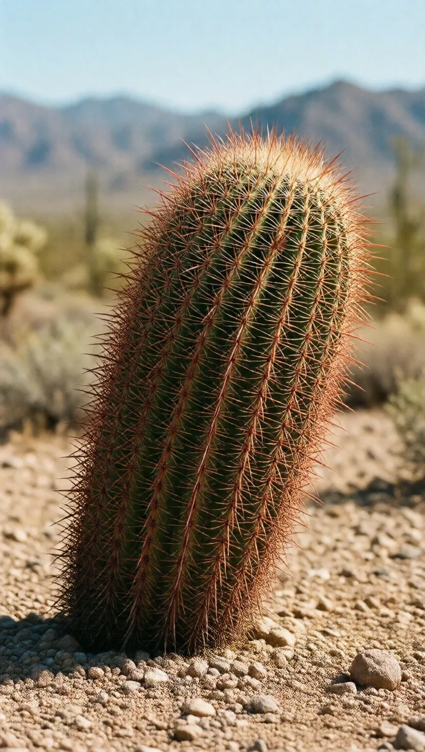 El cactus del desierto que apunta al sur