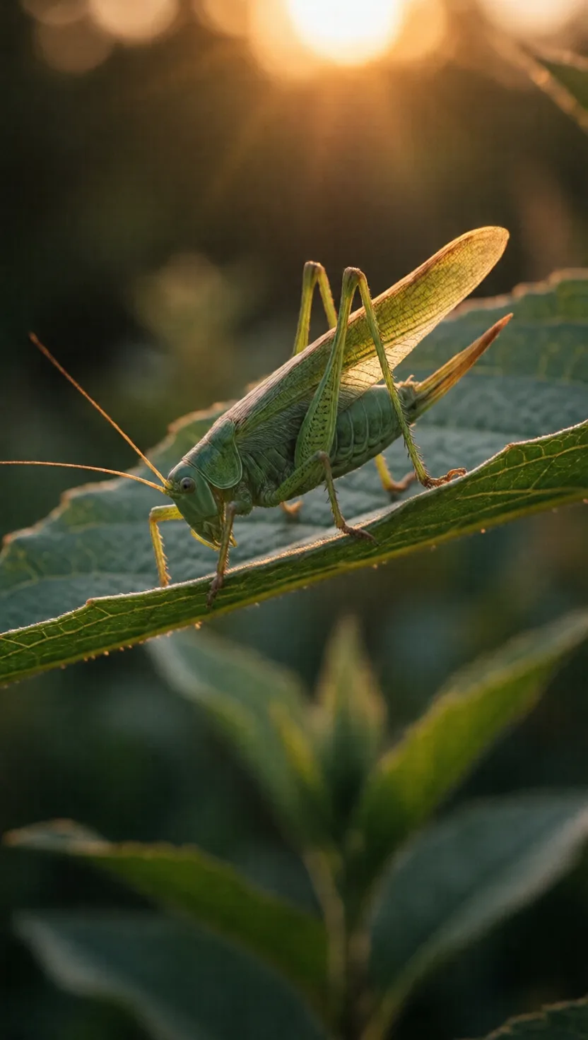 Crickets chirp the temperature