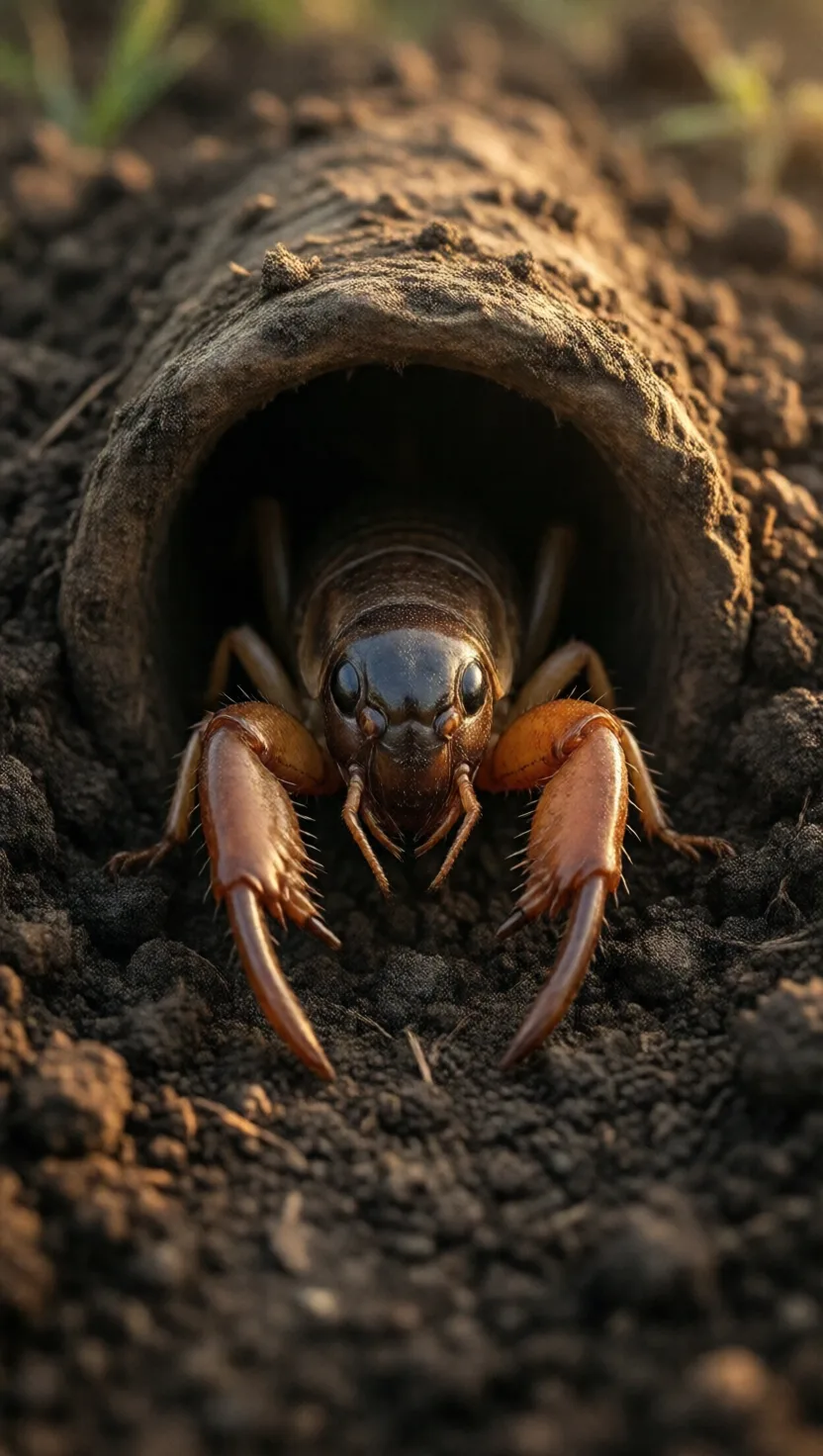 It sings through an earthen horn