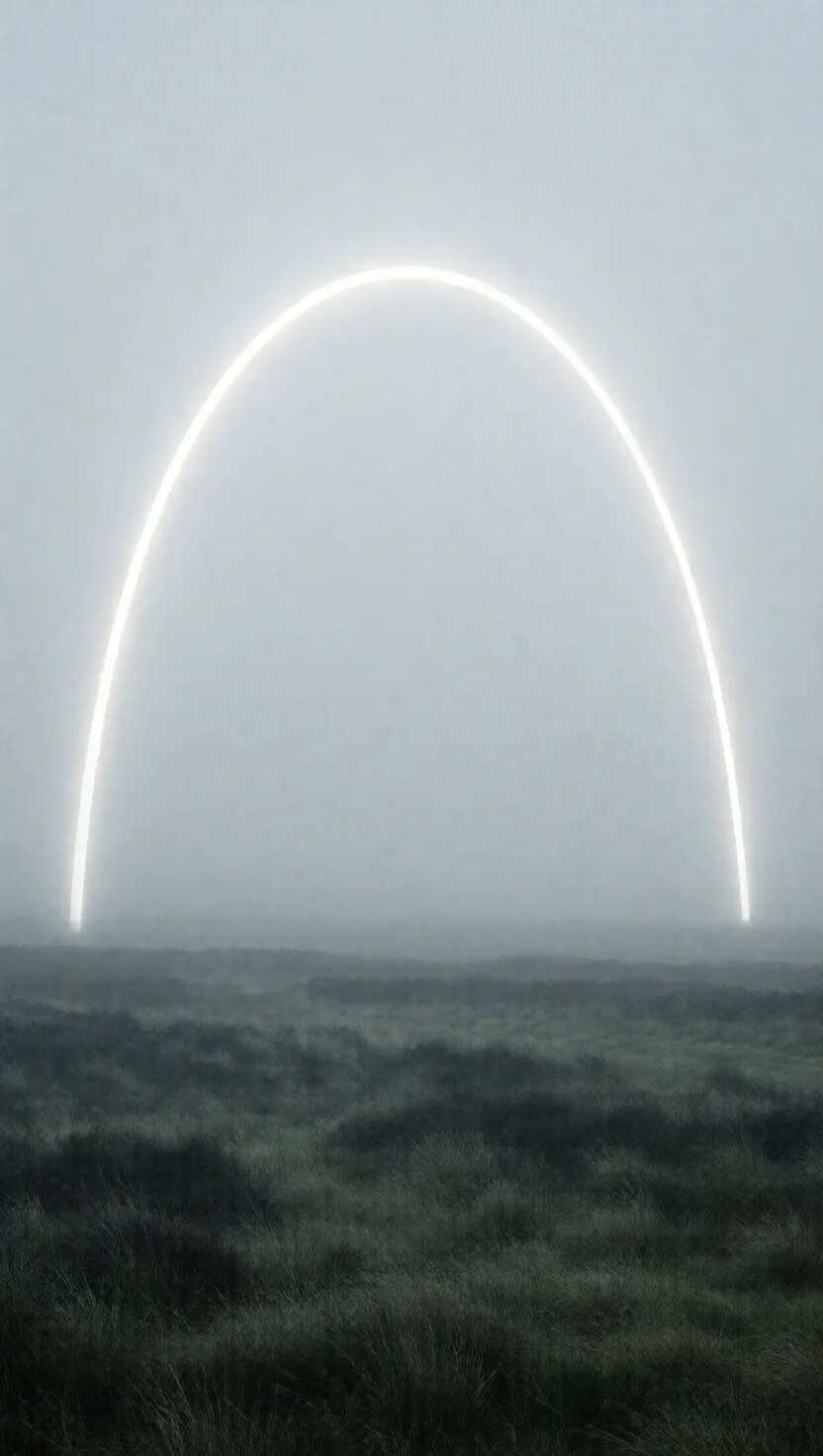 The ghostly white rainbow in fog