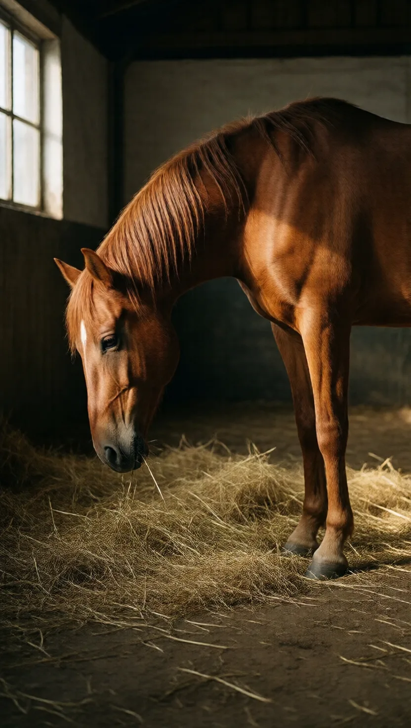 A horse can die because it cannot vomit