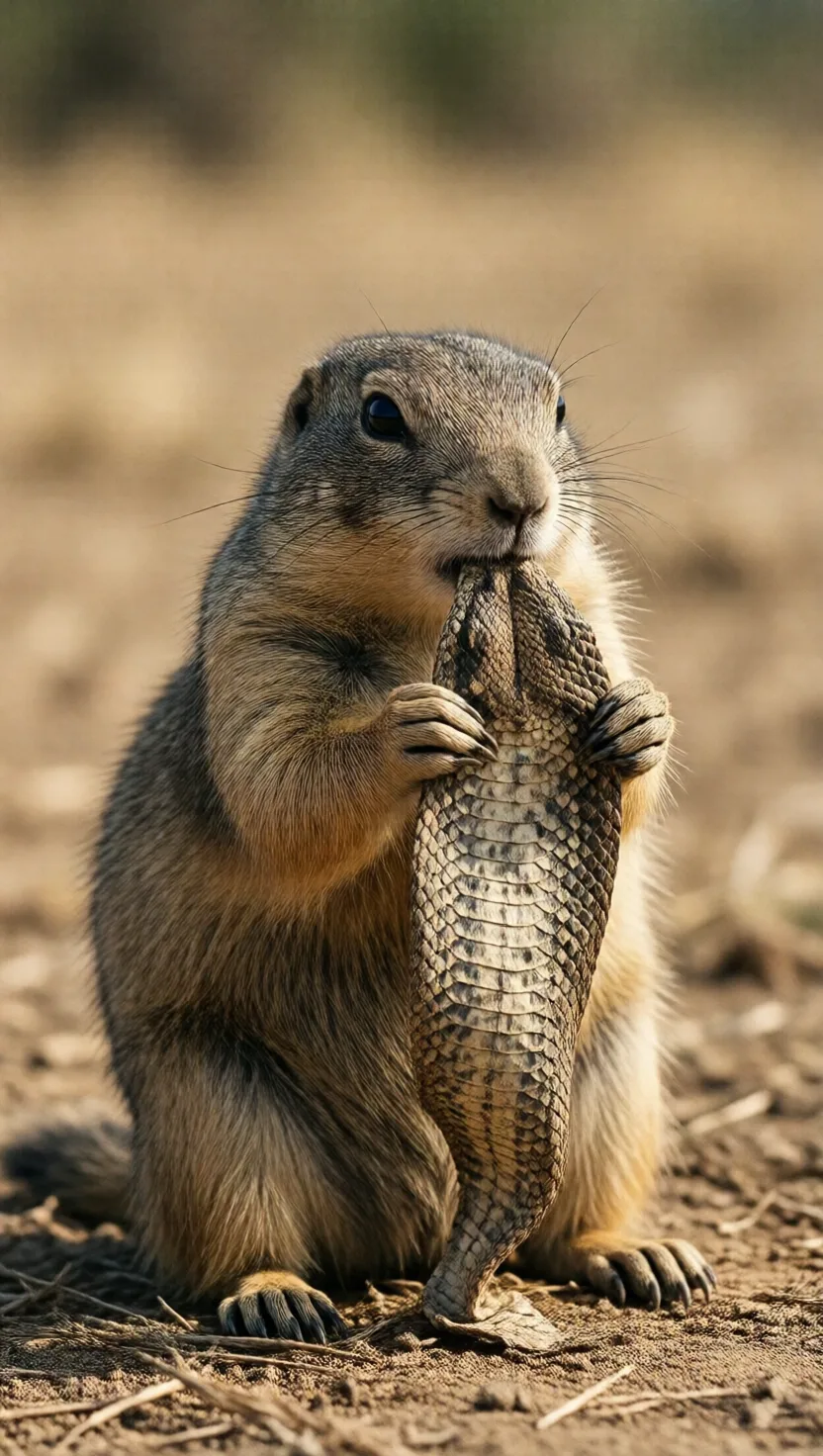 Squirrels wear eau de rattlesnake