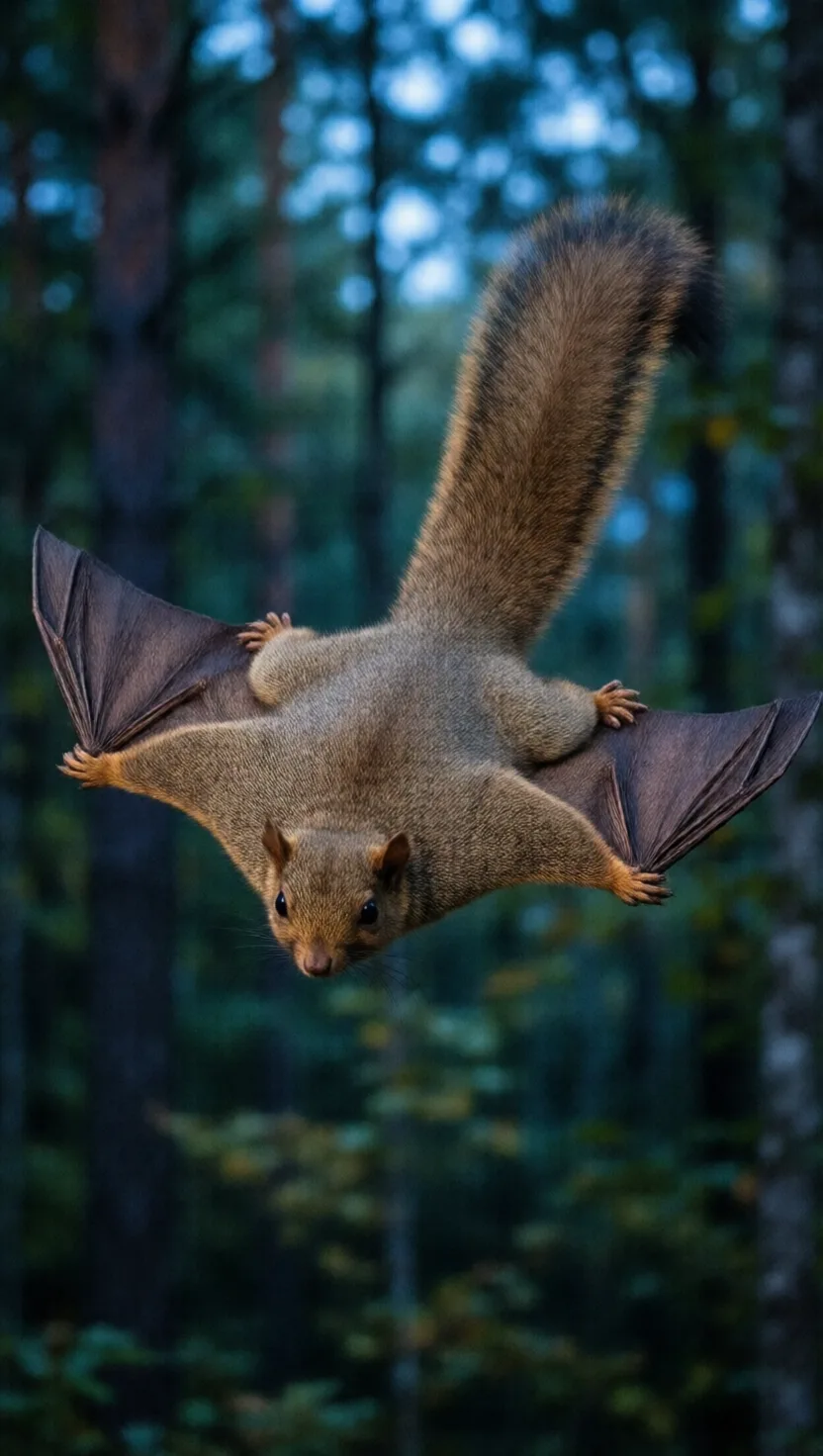 Flying squirrels can't fly — they hang-glide
