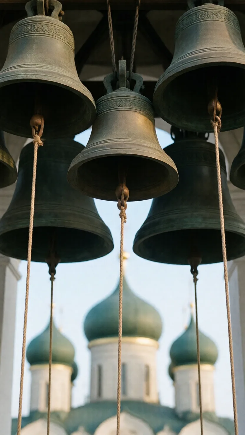 Las campanas rusas nunca se balancean: solo lo hacen sus badajos