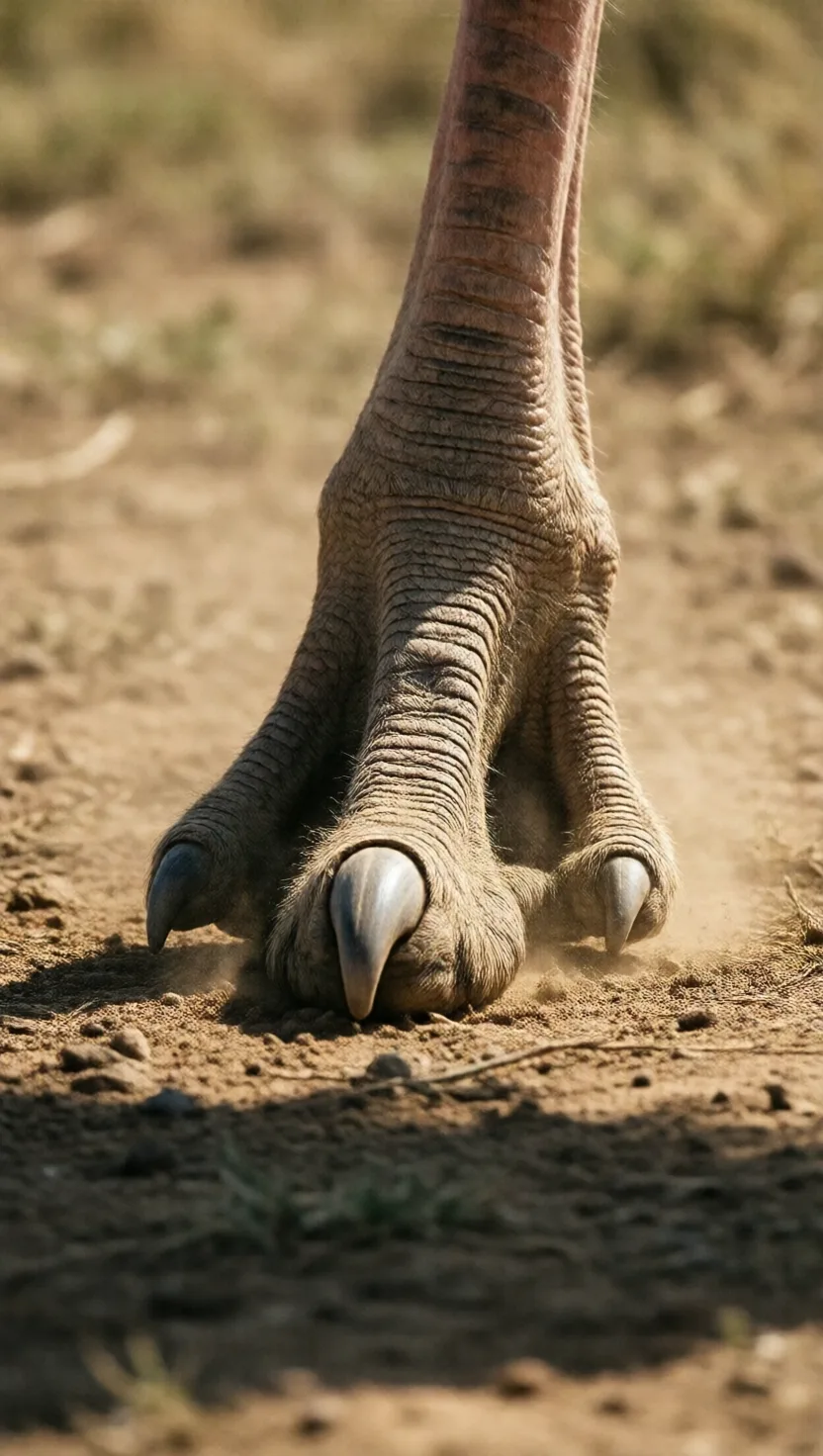 The ostrich is the only two-toed bird