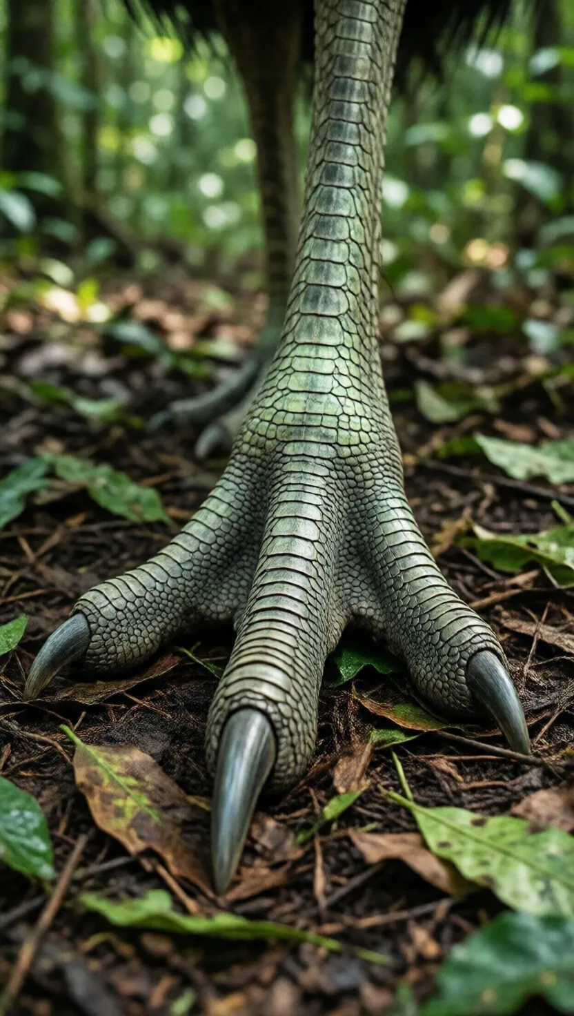 This bird carries a dagger on each foot