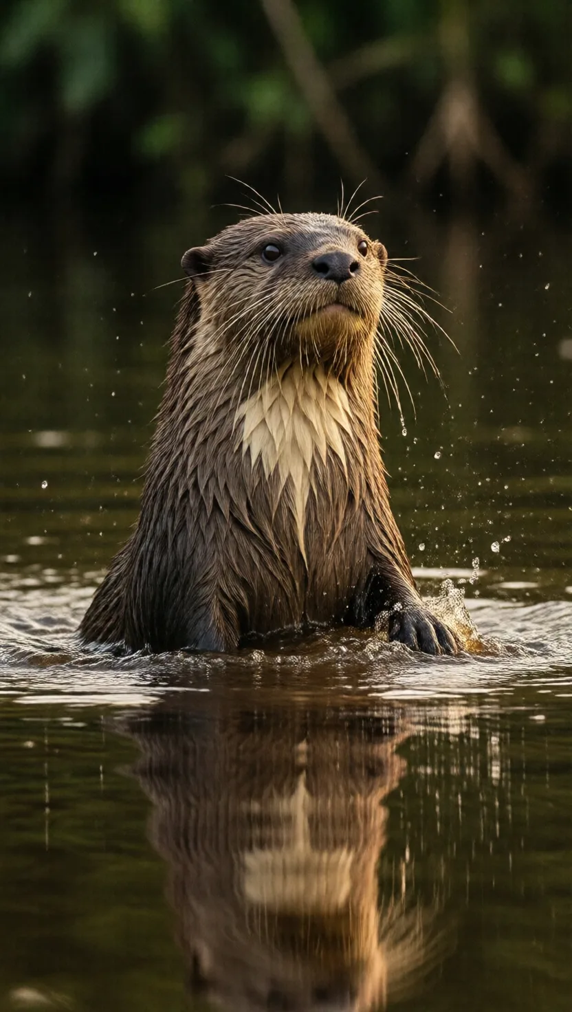 The Amazon hides a six-foot otter that hunts in packs