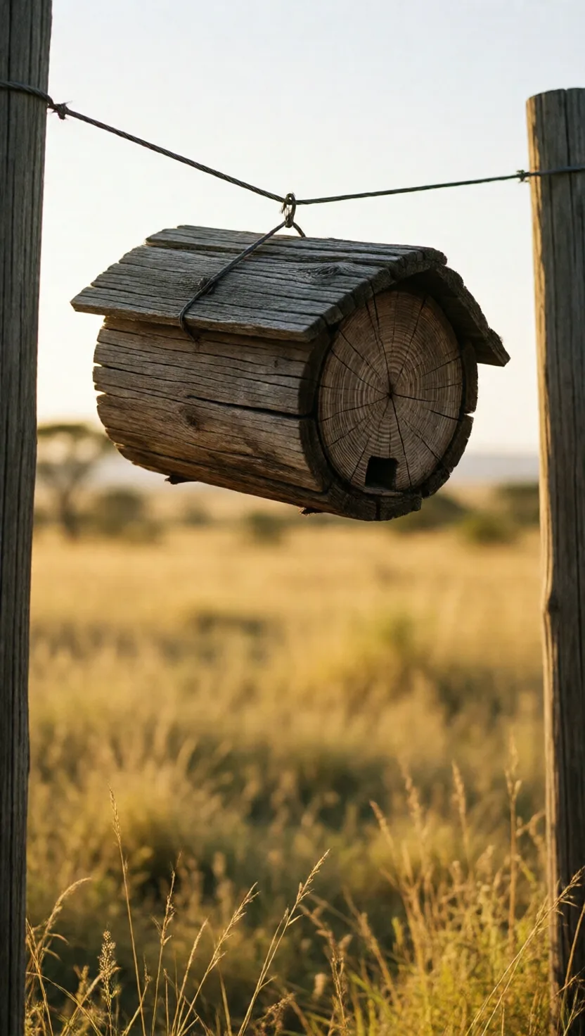 Elephants flee from a single bee