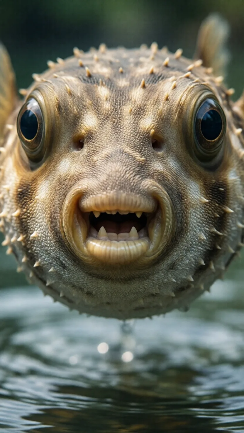 Four teeth fused into an ever-growing beak