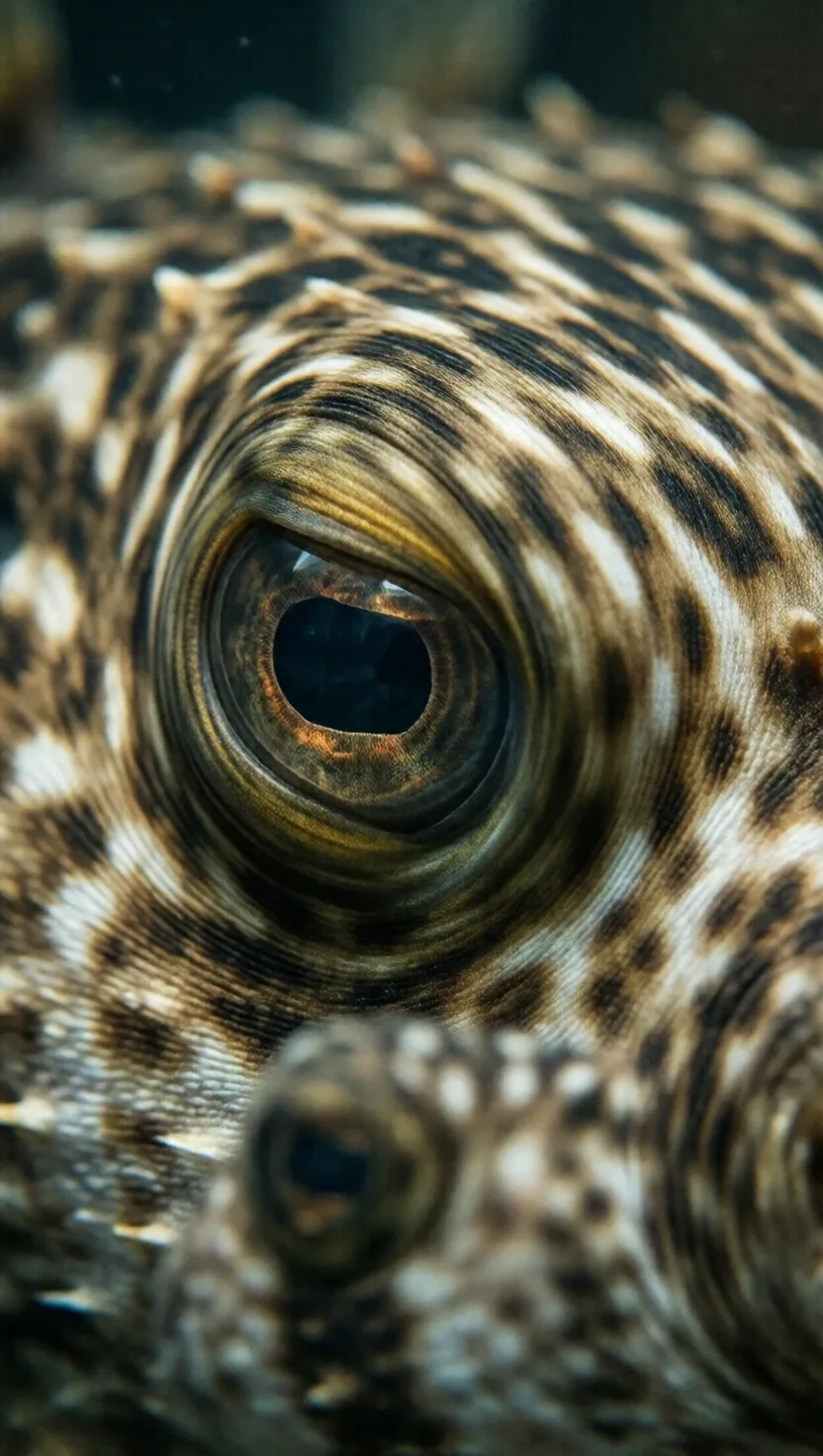 The only bony fish that can shut its eyes