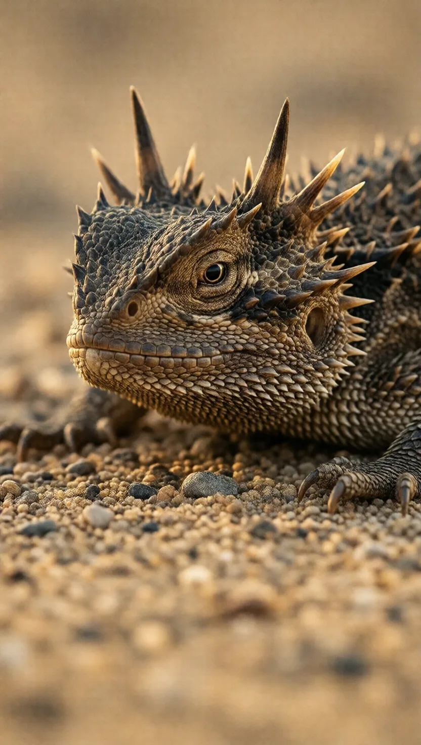 Este lagarto dispara un chorro de su propia sangre por los ojos