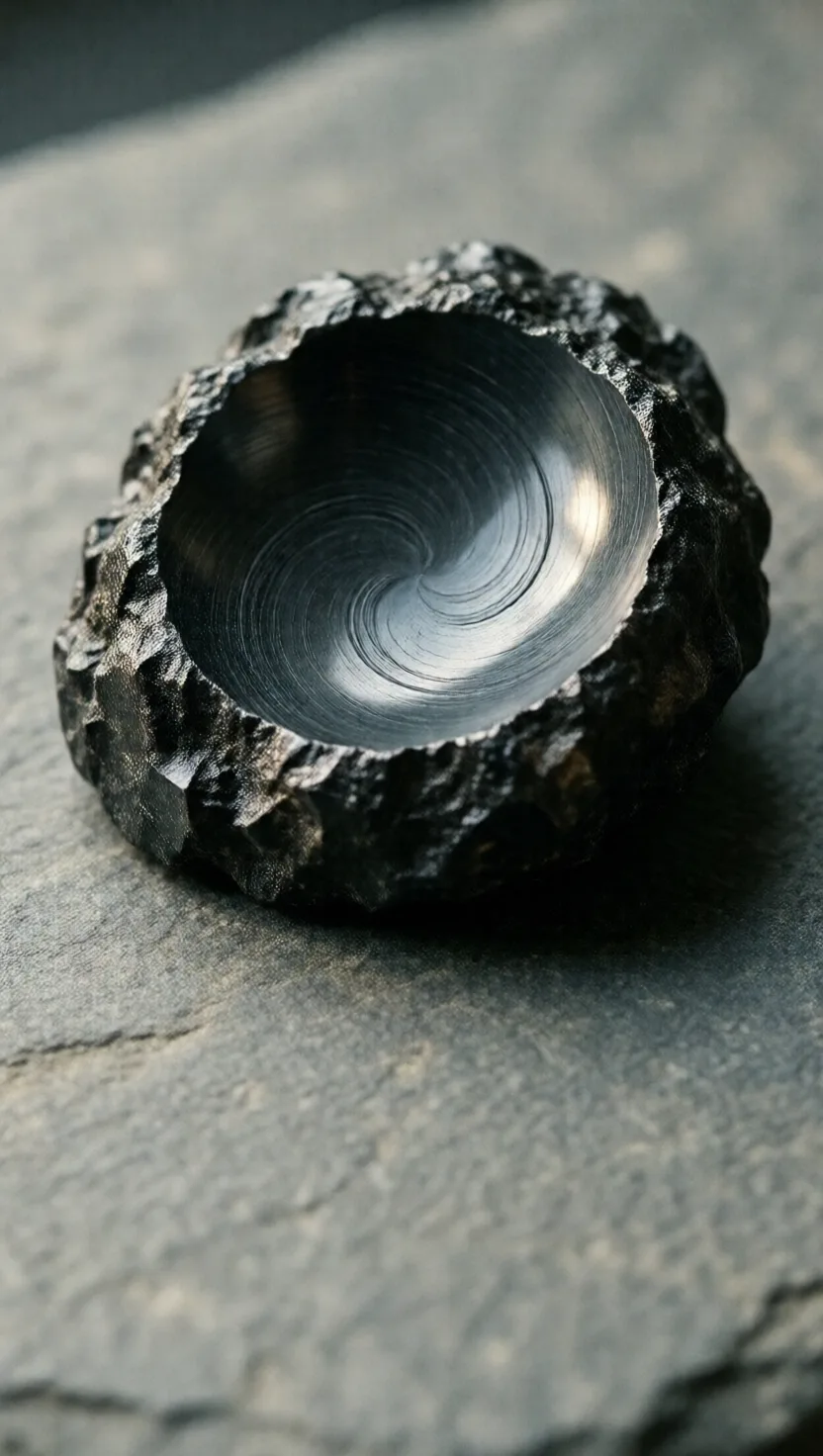 Eight things hidden in a chip of flint. 8 cards.