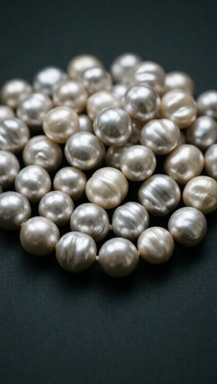 Some pearls are pure nacre with nothing at the core