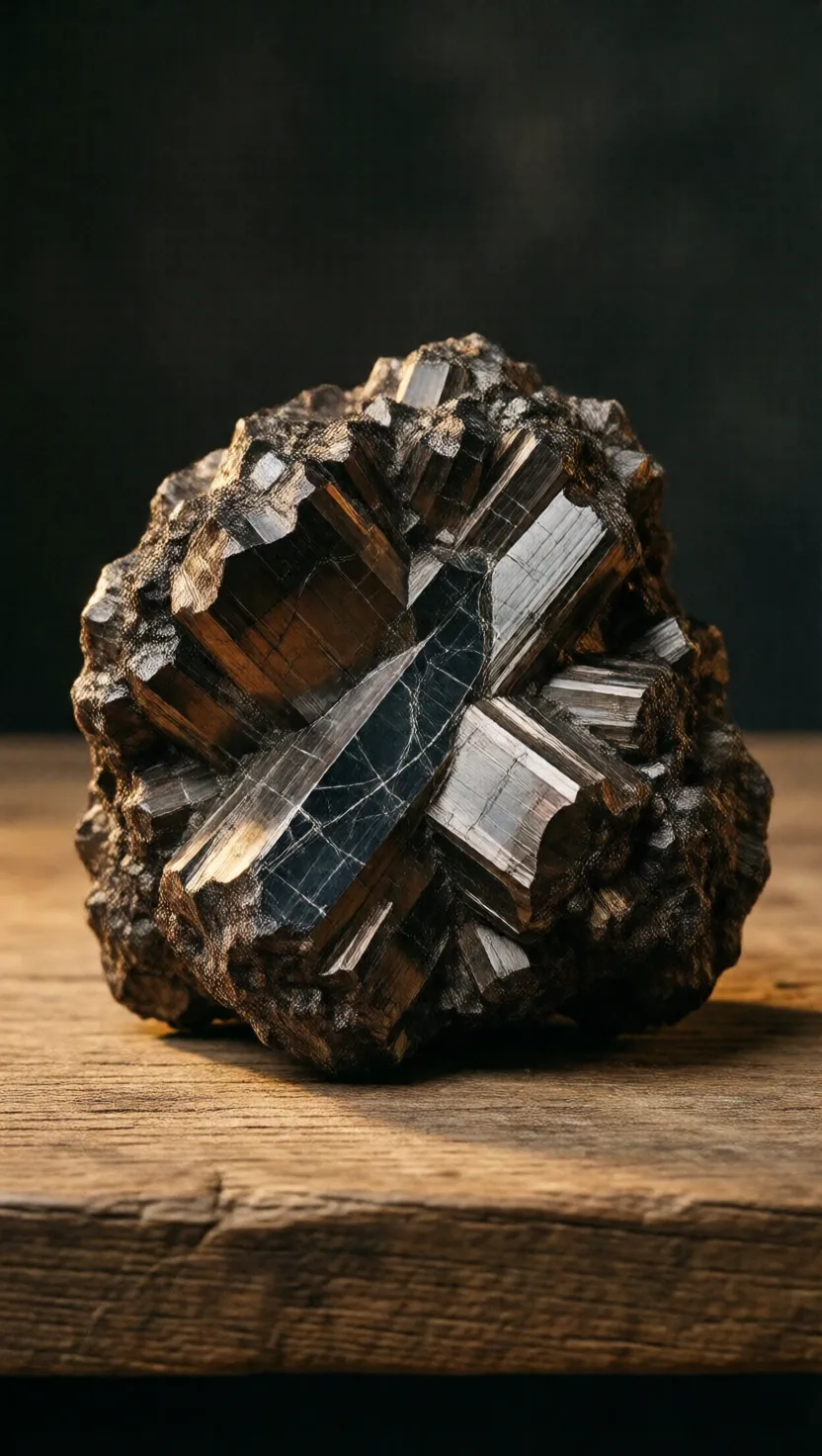 Named for a mineral that 'ate tin like a wolf'