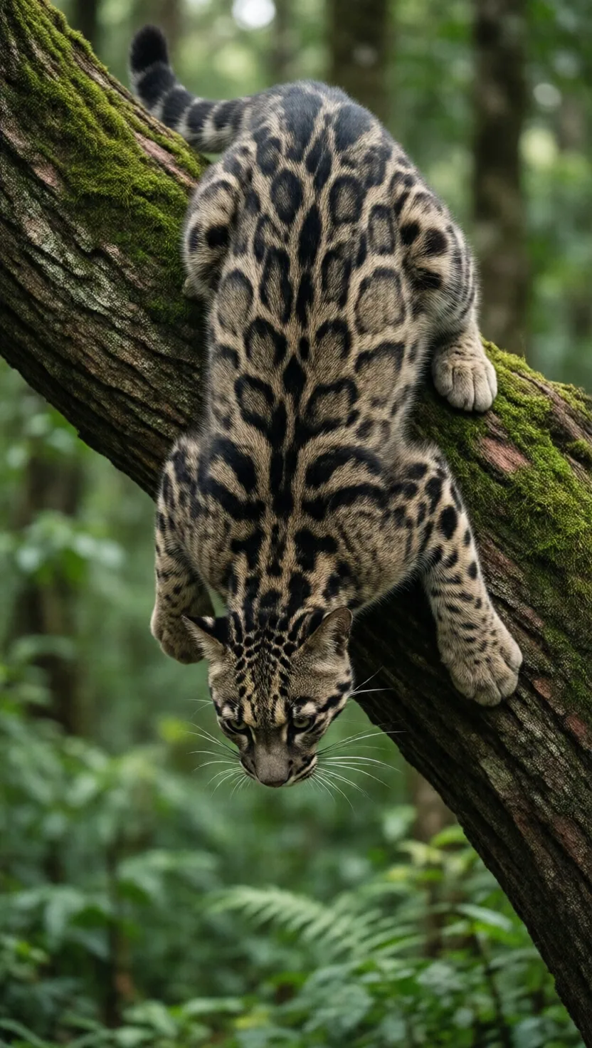 It climbs down trees headfirst, like a squirrel