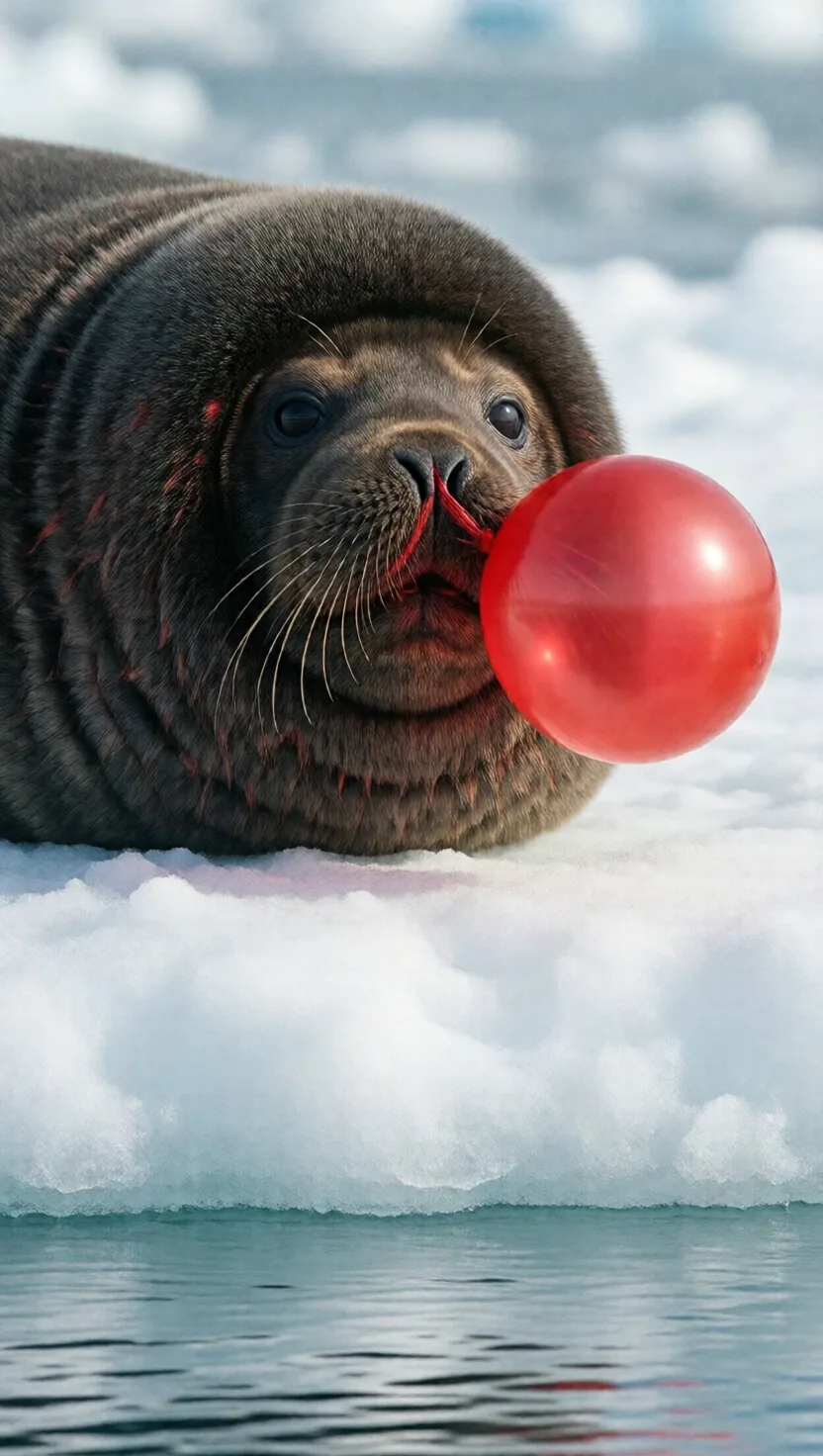 Eight things about seals and the lives they lead in the cold. 8 cards.