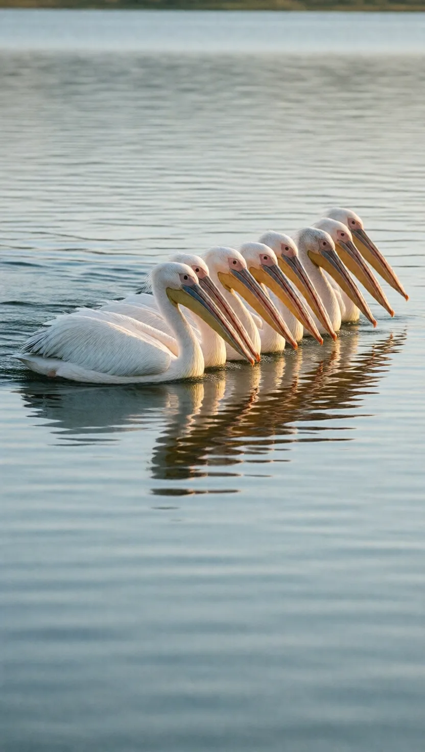 These never dive — they herd fish like a team