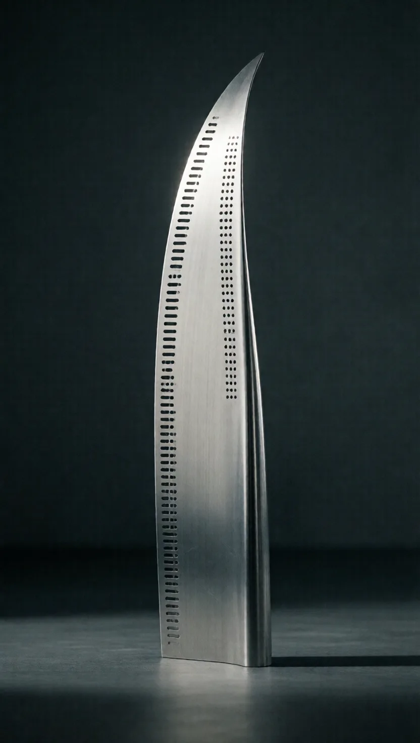 Blades that run hotter than they melt