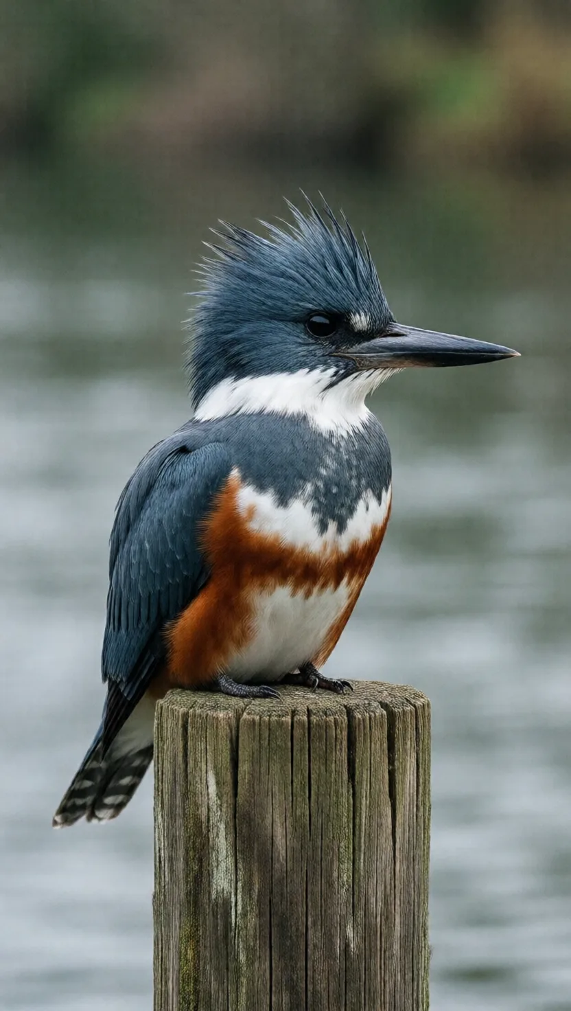 Here the female wears the brighter coat