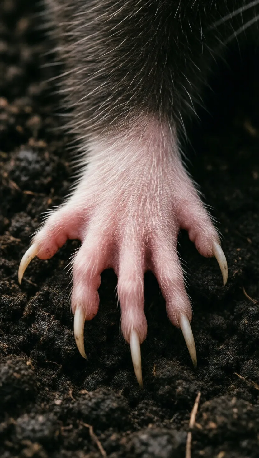 A mole has an extra thumb