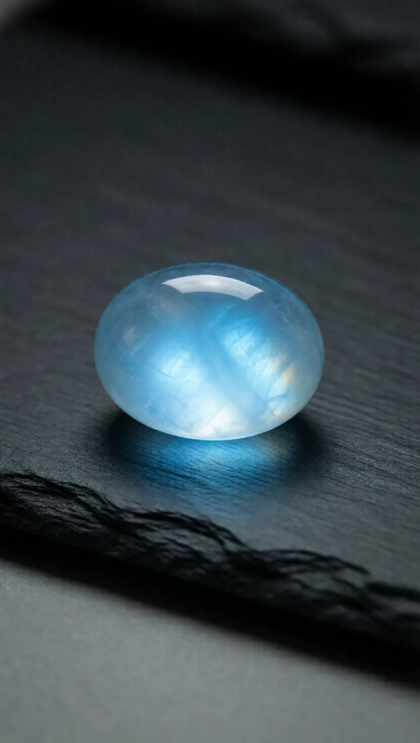 Eight things glowing inside a common stone. 8 cards.