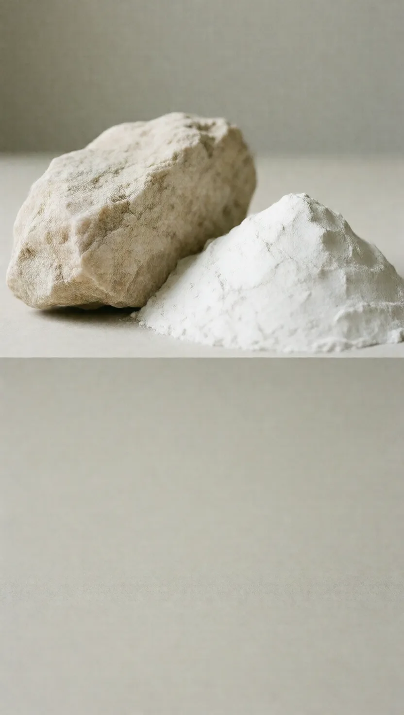Every clay pot began as this crumbling crystal