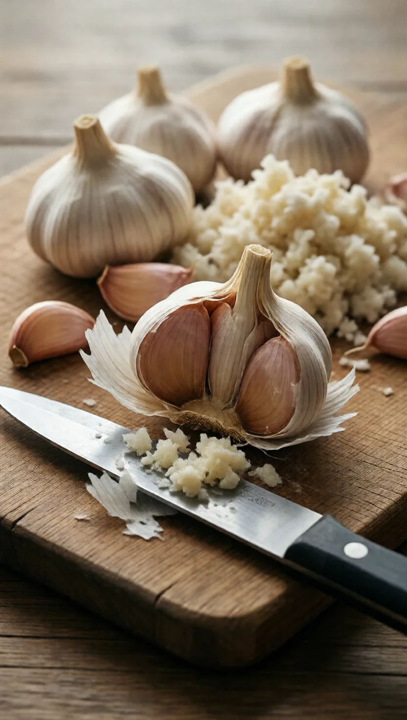 Garlic's bite is a sulfur weapon it makes when cut