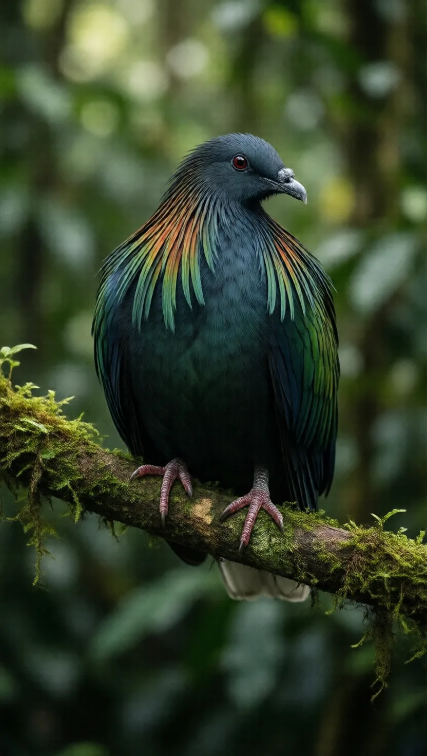 Eight things the common pigeon hides. 8 cards.