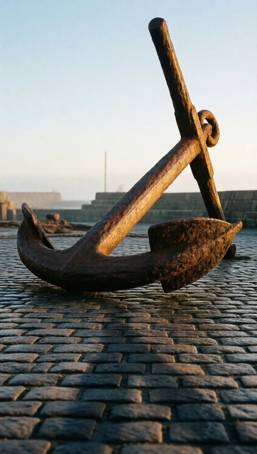 Eight things the anchor hides below the waterline. 8 cards.