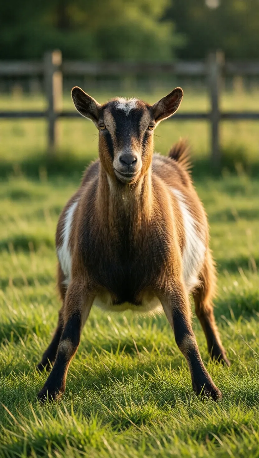 A fainting goat never faints — its muscles just lock up