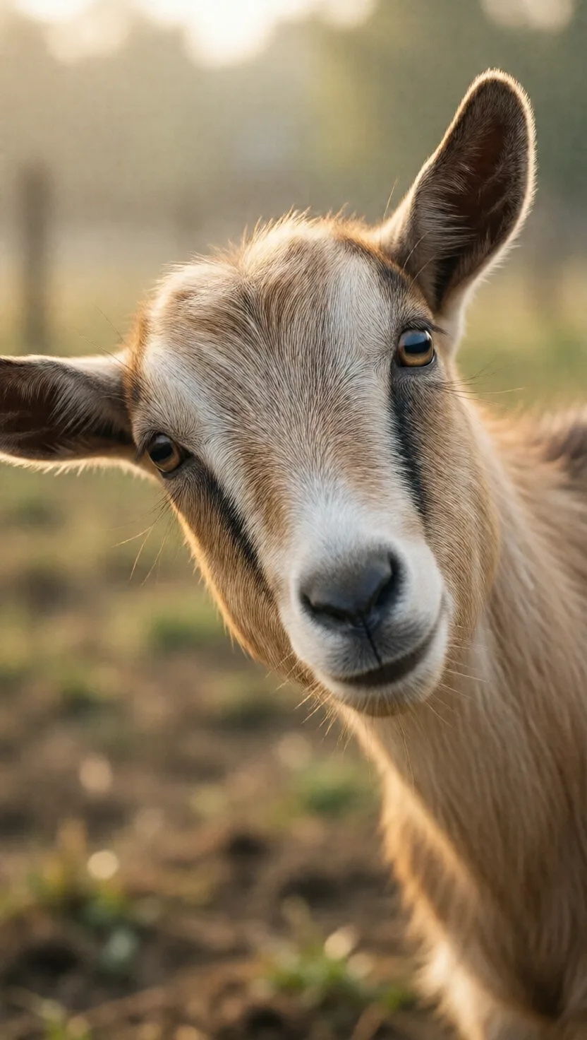 Goats can read a face and head for the happy one