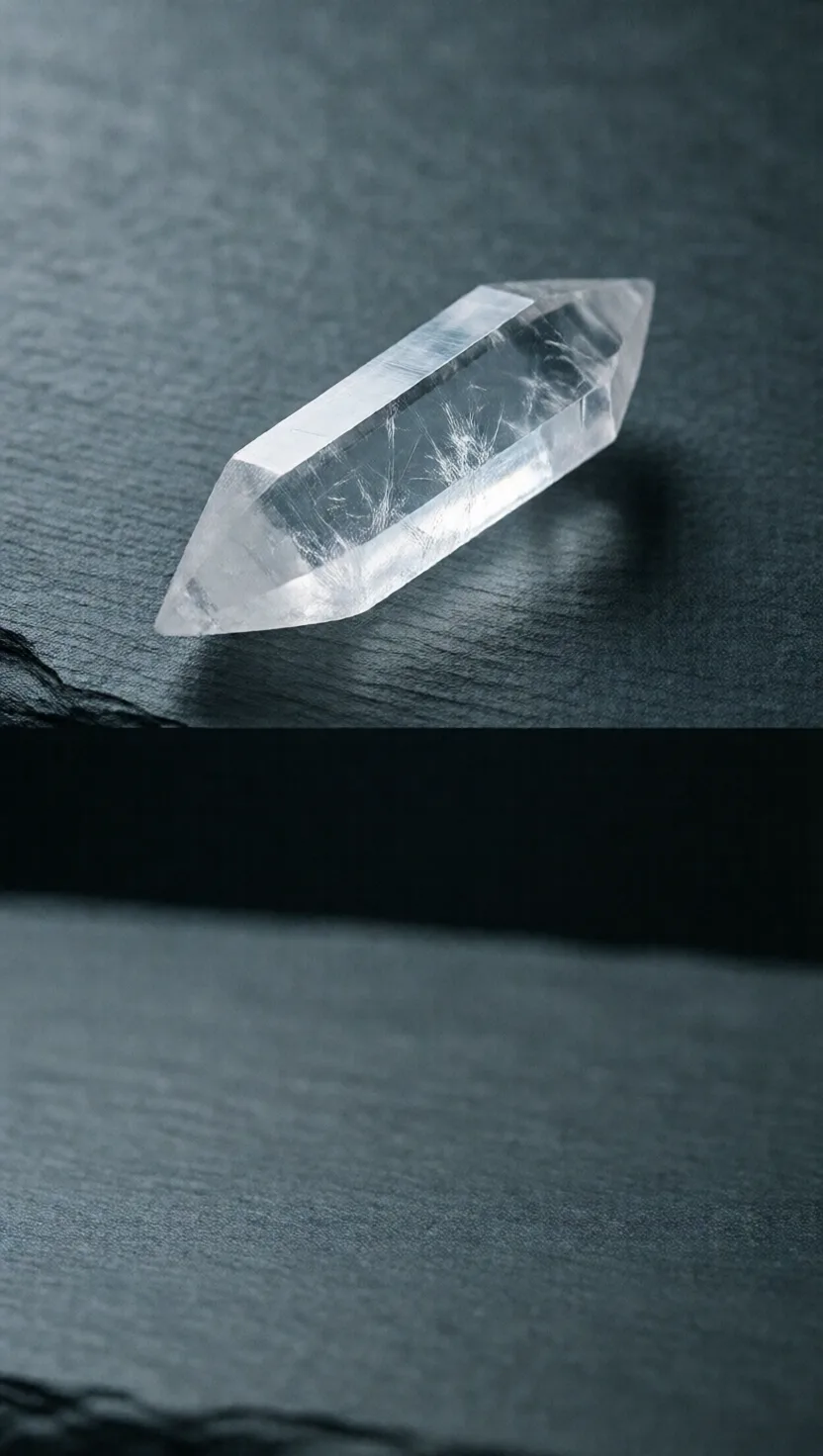 Selenite is soft enough to scratch with a fingernail