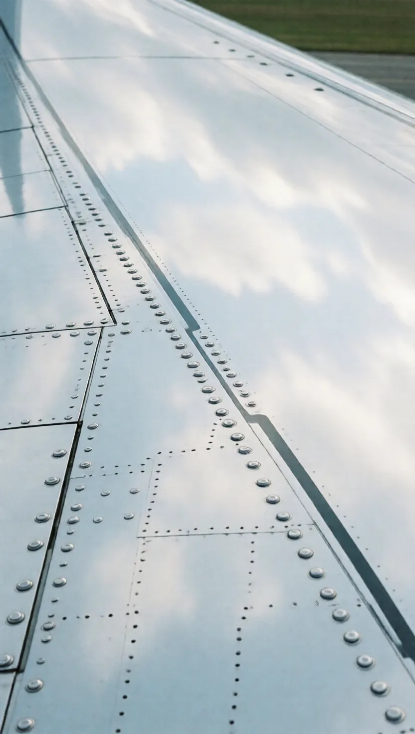 Aircraft hide their rivets flush to cut the drag