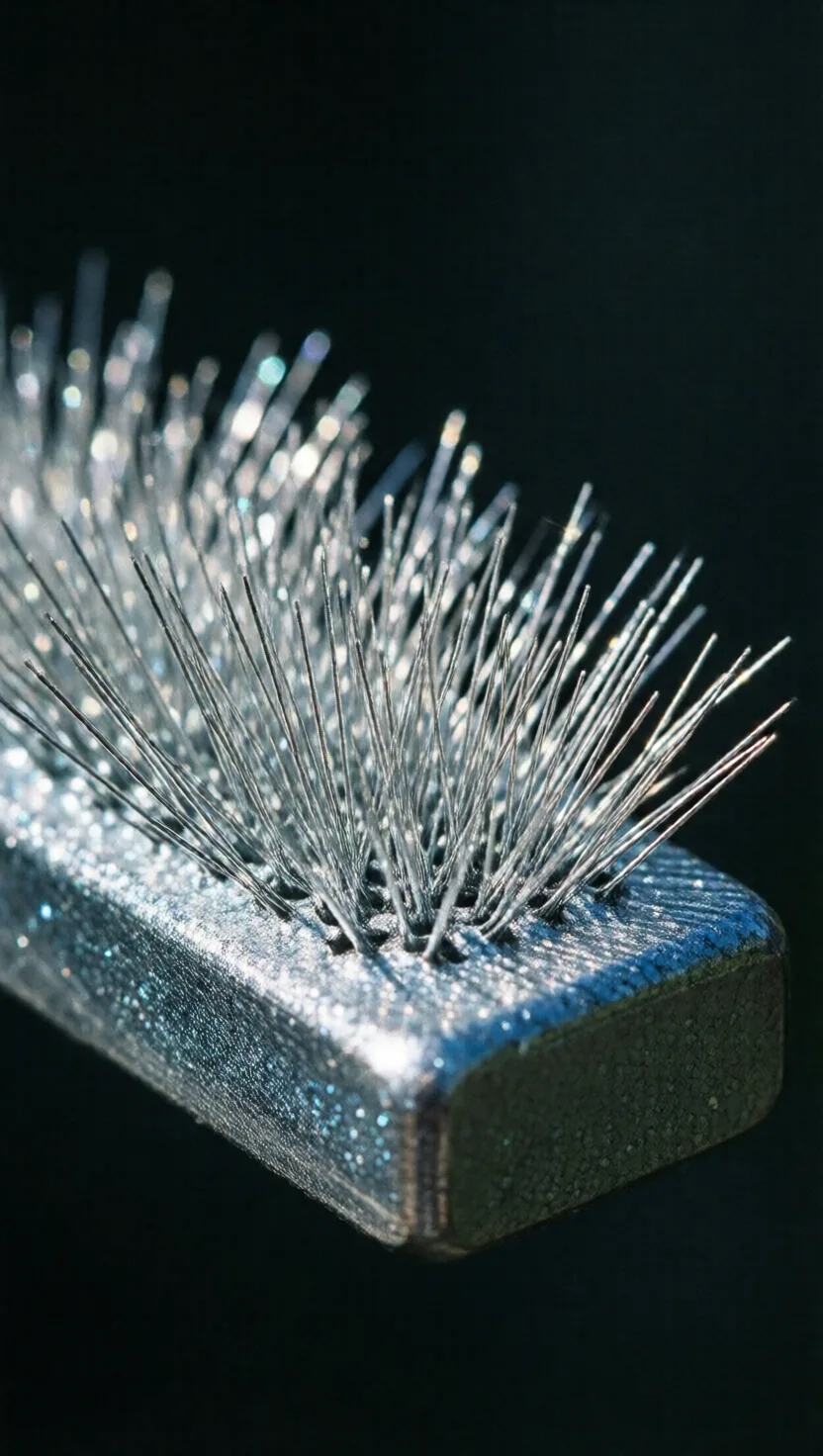 Zinc-plated metal sprouts whiskers that crash computers